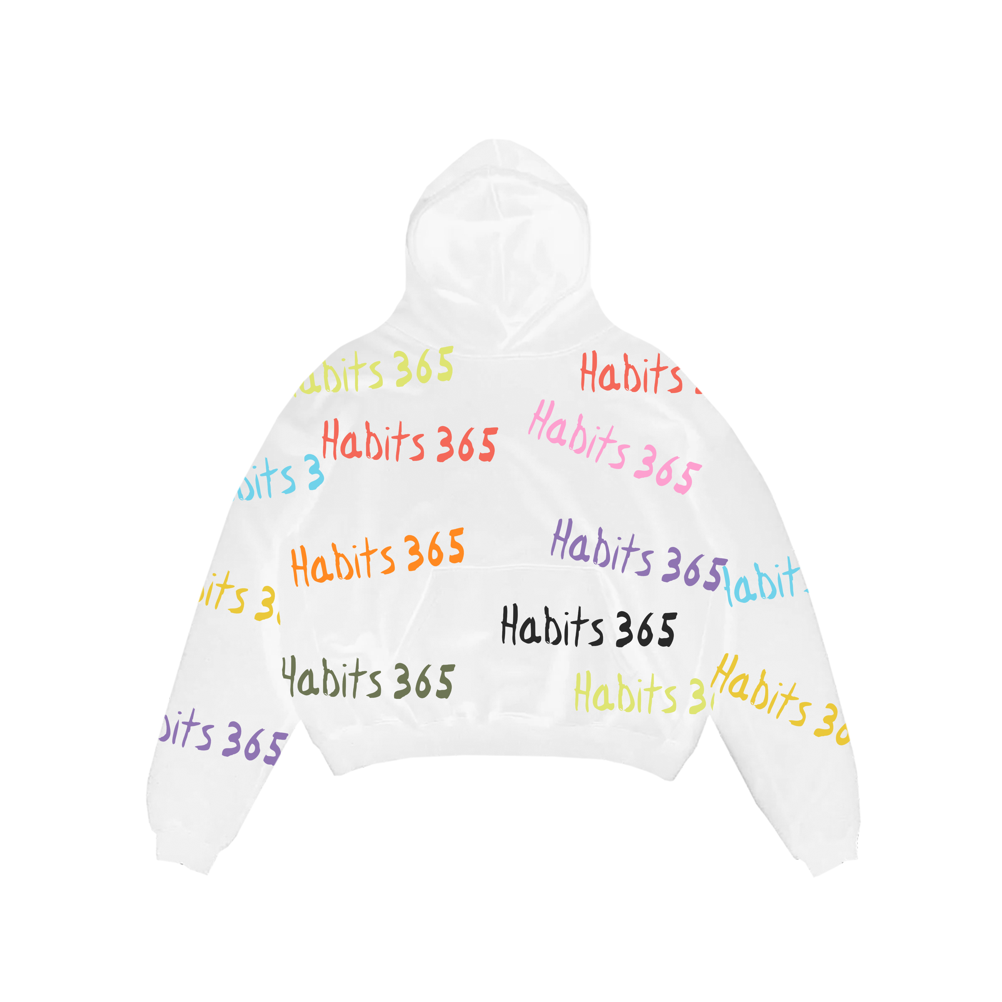 Coloring Book Hoodie White